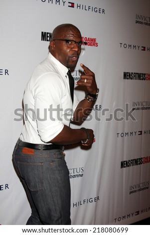LOS ANGELES - SEP 17:  Terry Crews at the MEN\'S FITNESS Celebrates The 2014 GAME CHANGERS  at Palihouse on September 17, 2014 in West Hollywood, CA
