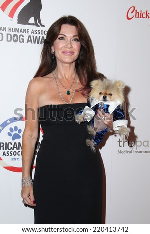 LOS ANGELES - SEP 27:  Lisa Vanderpump, Giggy at the Hero Dog Awards at Beverly Hilton Hotel on September 27, 2014 in Beverly Hills, CA