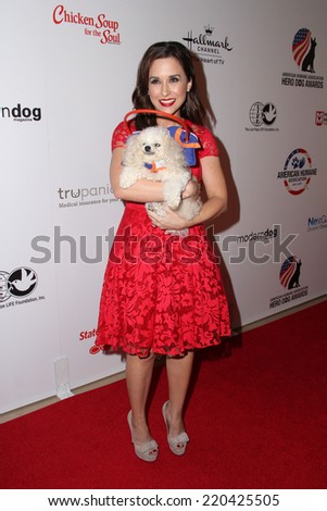 LOS ANGELES - SEP 27:  Lacey Chabert at the Hero Dog Awards at Beverly Hilton Hotel on September 27, 2014 in Beverly Hills, CA
