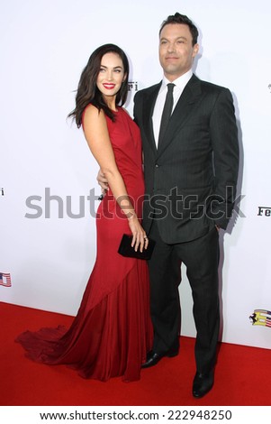 LOS ANGELES - OCT 11:  Megan Fox, Brian Austin Green at the Ferrari Celebrates 60 Years In America  at Wallis Annenberg Center for Performing Arts on October 11, 2014 in Beverly Hills, CA