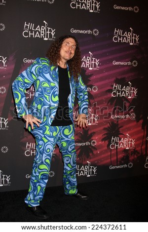 LOS ANGELES - OCT 17:  Weird Al Yankovic at the Hilarity for Charity Benefit for Alzheimer\'s Association at Hollywood Paladium on October 17, 2014 in Los Angeles, CA