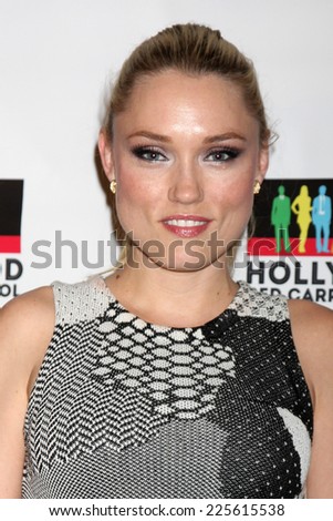 LOS ANGELES - SEP 20:  Clare Grant at the Hollywood Red Carpet School at Secret Rose Theater on September 20, 2014 in Los Angeles, CA