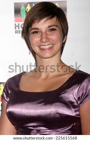 LOS ANGELES - SEP 20:  Menolly Esteb at the Hollywood Red Carpet School at Secret Rose Theater on September 20, 2014 in Los Angeles, CA