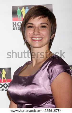 LOS ANGELES - SEP 20:  Menolly Esteb at the Hollywood Red Carpet School at Secret Rose Theater on September 20, 2014 in Los Angeles, CA