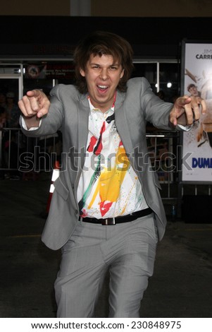 LOS ANGELES - NOV 3:  Matthew Cardarople at the Dumb and Dumber To Premiere at the Village Theater on November 3, 2014 in Los Angeles, CA