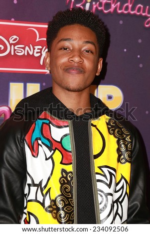 LOS ANGELES - NOV 22:  Jacob Latimore at the Radio Disney\'s Family VIP Birthday at the Club Nokia on November 22, 2014 in Los Angeles, CA