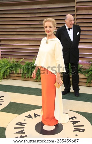 LOS ANGELES - MAR 2:  Carolina Herrera at the 2014 Vanity Fair Oscar Party at the Sunset Boulevard on March 2, 2014 in West Hollywood, CA