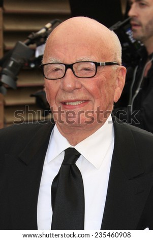 LOS ANGELES - MAR 2:  Rupert Murdoch at the 2014 Vanity Fair Oscar Party at the Sunset Boulevard on March 2, 2014 in West Hollywood, CA