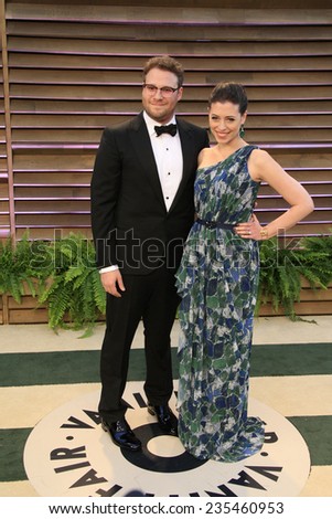 LOS ANGELES - MAR 2:  Seth Rogan at the 2014 Vanity Fair Oscar Party at the Sunset Boulevard on March 2, 2014 in West Hollywood, CA