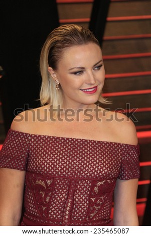 LOS ANGELES - MAR 2:  Malin Akerman at the 2014 Vanity Fair Oscar Party at the Sunset Boulevard on March 2, 2014 in West Hollywood, CA