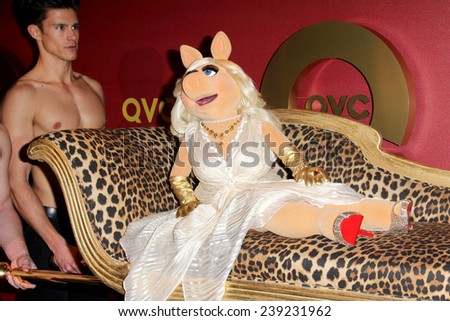 LOS ANGELES - MAR 1:  Miss Piggy at the QVC 5th Annual Red Carpet Style Event at the Four Seasons Hotel on March 1, 2014 in Beverly Hills, CA
