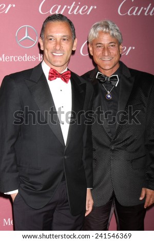 LOS ANGELES - JAN 3:  Johnny Chaillot, Greg Louganis at the Palm Springs Film Festival Gala at a Convention Center on January 3, 2014 in Palm Springs, CA