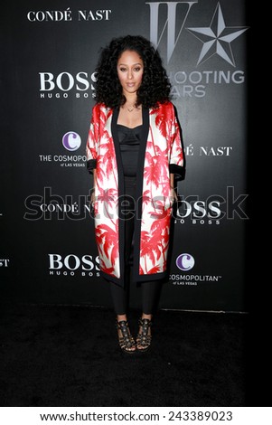 LOS ANGELES - JAN 9:  Tia Mowry at the W Magazine`s Shooting Stars Exhibit at the Old May Company Building on January 9, 2015 in Los Angeles, CA
