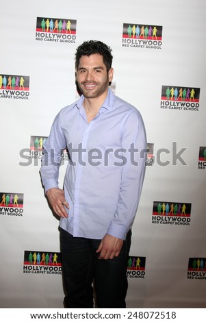 LOS ANGELES - JAN 17:  AJ Trada at the Hollywood Red Carpet School at Secret Rose Theater on January 17, 2015 in Studio City, CA