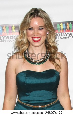 LOS ANGELES - JAN 17:  Kristin Coleman at the Hollywood Red Carpet School at Secret Rose Theater on January 17, 2015 in Studio City, CA