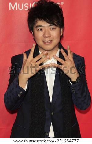 LOS ANGELES - FEB 6:  Lang Lang at the MusiCares 2015 Person Of The Year Gala at a Los Angeles Convention Center on February 6, 2015 in Los Angeles, CA