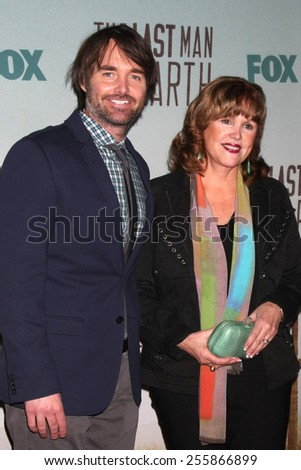 LOS ANGELES - FEB 24:  Will Forte, Patricia C. Forte at the \
