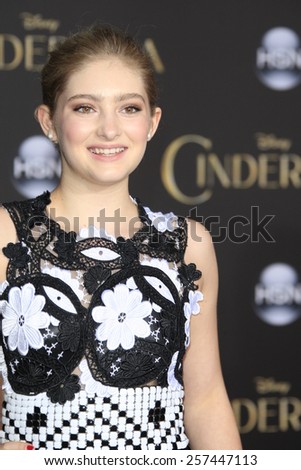 LOS ANGELES - MAR 1:  Willow Shields at the \