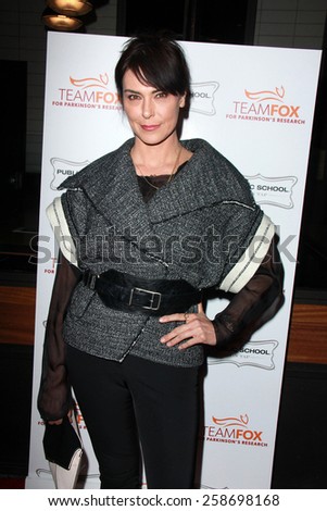 LOS ANGELES - MAR 7:  Michelle Forbes at the Raising The Bar To End Parkinsons Event at the Public School 818 on March 7, 2015 in Sherman Oaks, CA