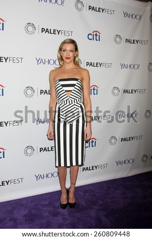 LOS ANGELES - MAR 14:  Katie Cassidy at the PaleyFEST LA 2015 - \