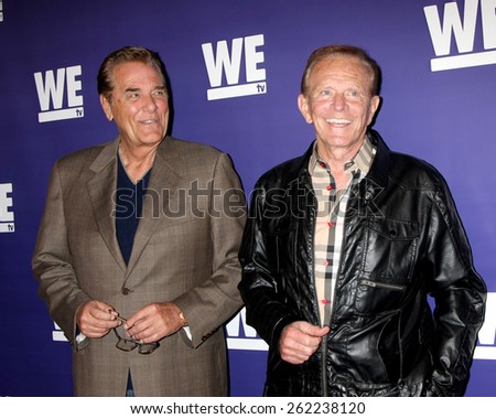 LOS ANGELES - MAR 19:  Chuck Woolery, Bob Eubanks at the WE tv Presents \