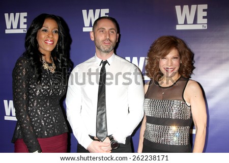 LOS ANGELES - MAR 19:  Yvonne Capehart, Christopher Donaghue, Fran Walfish at \