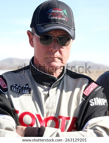 LOS ANGELES - FEB 21:  Robert Patrick at the Grand Prix of Long Beach Pro/Celebrity Race Training at the Willow Springs International Raceway on March 21, 2015 in Rosamond, CA