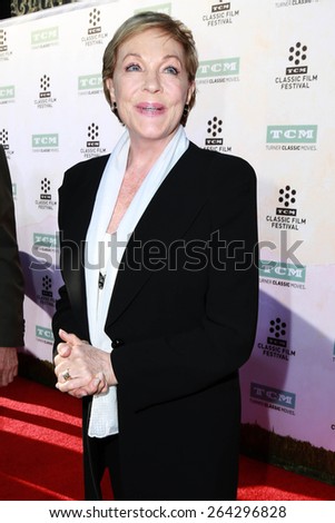 LOS ANGELES - MAR 26:  Julie Andrews at the 50th Anniversary Screening Of \