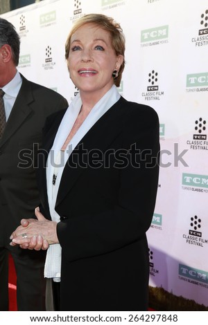 LOS ANGELES - MAR 26:  Julie Andrews at the 50th Anniversary Screening Of \