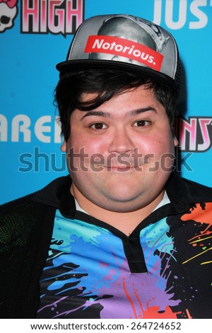LOS ANGELES - MAR 26:  Harvey Guillen at the Just Jared\'s Throwback Thursday Party at the Moonlight Rollerway on March 26, 2015 in Glendale, CA