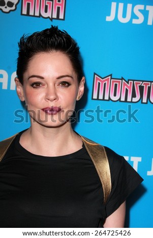 LOS ANGELES - MAR 26:  Rose McGowan at the Just Jared\'s Throwback Thursday Party at the Moonlight Rollerway on March 26, 2015 in Glendale, CA