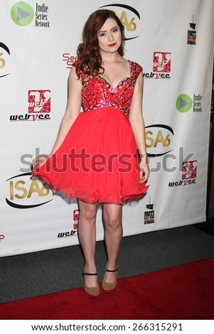 LOS ANGELES - APR 1:  Jillian Clare at the 6th Annual Indie Series Awards at the El Portal Theater on April 1, 2015 in North Hollywood, CA