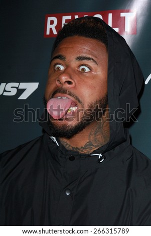 LOS ANGELES - APR 1:  Dominic Wynn Woods, aka Sage the Gemini at the Live Perfomances from \