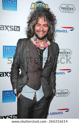LOS ANGELES - APR 1:  Wayne Coyne at the The Music Of David Lynch at the Ace Hotel on April 1, 2015 in Los Angeles, CA