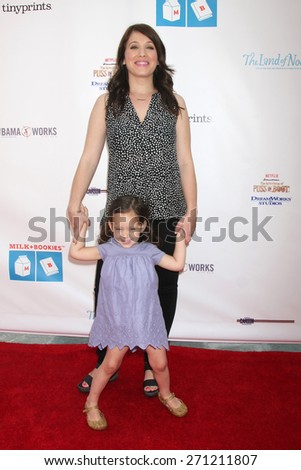 LOS ANGELES - FEB 19:  Marla Sokoloff at the Milk+Bookies Sixth Annual Story Time Celebration at the Toyota Grand Prix Racecourse on April 19, 2015 in Long Beach, CA