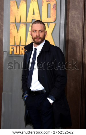 LOS ANGELES - MAY 7:  Tom Hardy at the Mad Max: Fury Road Los Angeles Premiere at the TCL Chinese Theater IMAX on May 7, 2015 in Los Angeles, CA