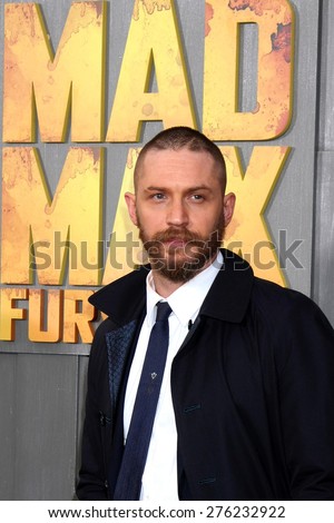 LOS ANGELES - MAY 7:  Tom Hardy at the Mad Max: Fury Road Los Angeles Premiere at the TCL Chinese Theater IMAX on May 7, 2015 in Los Angeles, CA