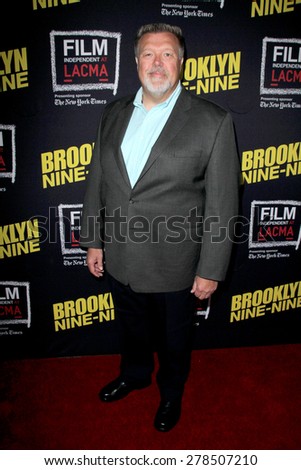 LOS ANGELES - MAY 7:  Joel McKinnon Miller at the An Evening With Brooklyn Nine Nine at the Bing Theater at LACMA on May 7, 2015 in Los Angeles, CA