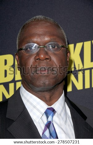 LOS ANGELES - MAY 7:  Andre Braugher at the An Evening With Brooklyn Nine Nine at the Bing Theater at LACMA on May 7, 2015 in Los Angeles, CA