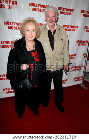 LOS ANGELES - MAY 27:  Doris Roberts, Jack Betts at the Missing Marilyn Monroe Images Unveiled at the Hollywood Museum  on May 27, 2015 in Los Angeles, CA