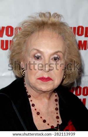 LOS ANGELES - MAY 27:  Doris Roberts at the Missing Marilyn Monroe Images Unveiled at the Hollywood Museum  on May 27, 2015 in Los Angeles, CA