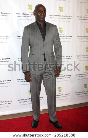 LOS ANGELES - JUN 2:  Lance Reddick at the United Friends of the Children Brass Ring Awards Dinner at the Beverly Hilton Hotel on June 2, 2015 in Beverly Hills, CA