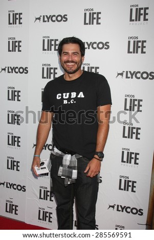 LOS ANGELES - JUN 8:  Eddie Matos at the LA Launch Of LYCOS Life at the Banned From TV Jam Space on June 8, 2015 in North Hollywood, CA