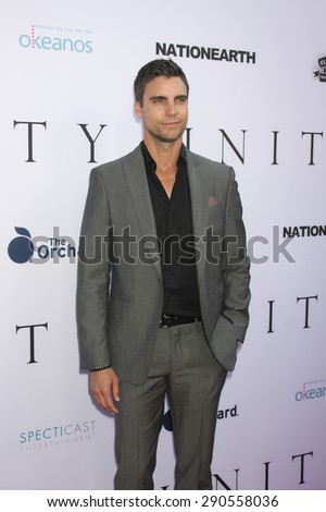 LOS ANGELES - JUN 24:  Colin Egglesfield at the \