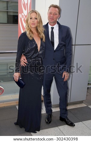 LOS ANGELES - AUG 1:  Christina Applegate, Martyn LeNoble at the The Dizzy Feet Foundation`s Celebration Of Dance Gala at the Club Nokia on August 1, 2015 in Los Angeles, CA