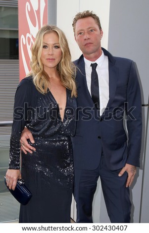 LOS ANGELES - AUG 1:  Christina Applegate, Martyn LeNoble at the The Dizzy Feet Foundation`s Celebration Of Dance Gala at the Club Nokia on August 1, 2015 in Los Angeles, CA