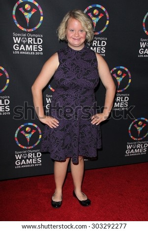 LOS ANGELES - JUL 31:  Lauren Potter at the Special Olympics Inaugural Dance Challenge at the Wallis Annenberg Center For The Performing Arts on July 31, 2015 in Beverly Hills, CA