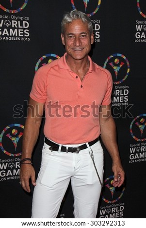 LOS ANGELES - JUL 31:  Greg Louganis at the Special Olympics Inaugural Dance Challenge at the Wallis Annenberg Center For The Performing Arts on July 31, 2015 in Beverly Hills, CA