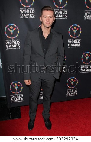LOS ANGELES - JUL 31:  Travis Wall at the Special Olympics Inaugural Dance Challenge at the Wallis Annenberg Center For The Performing Arts on July 31, 2015 in Beverly Hills, CA