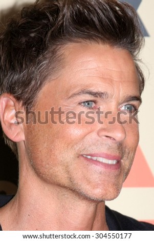 LOS ANGELES - AUG 6:  Rob Lowe at the FOX Summer TCA All-Star Party 2015 at the Soho House on August 6, 2015 in West Hollywood, CA
